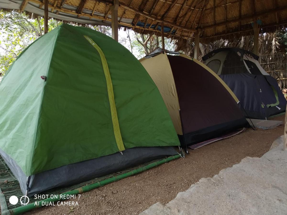 Drunken Monkey Camping Site Hotel Hampi Buitenkant foto