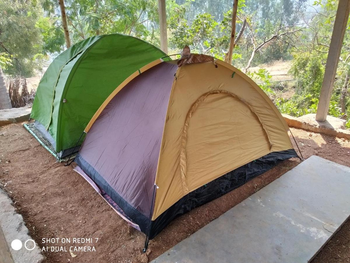 Drunken Monkey Camping Site Hotel Hampi Buitenkant foto