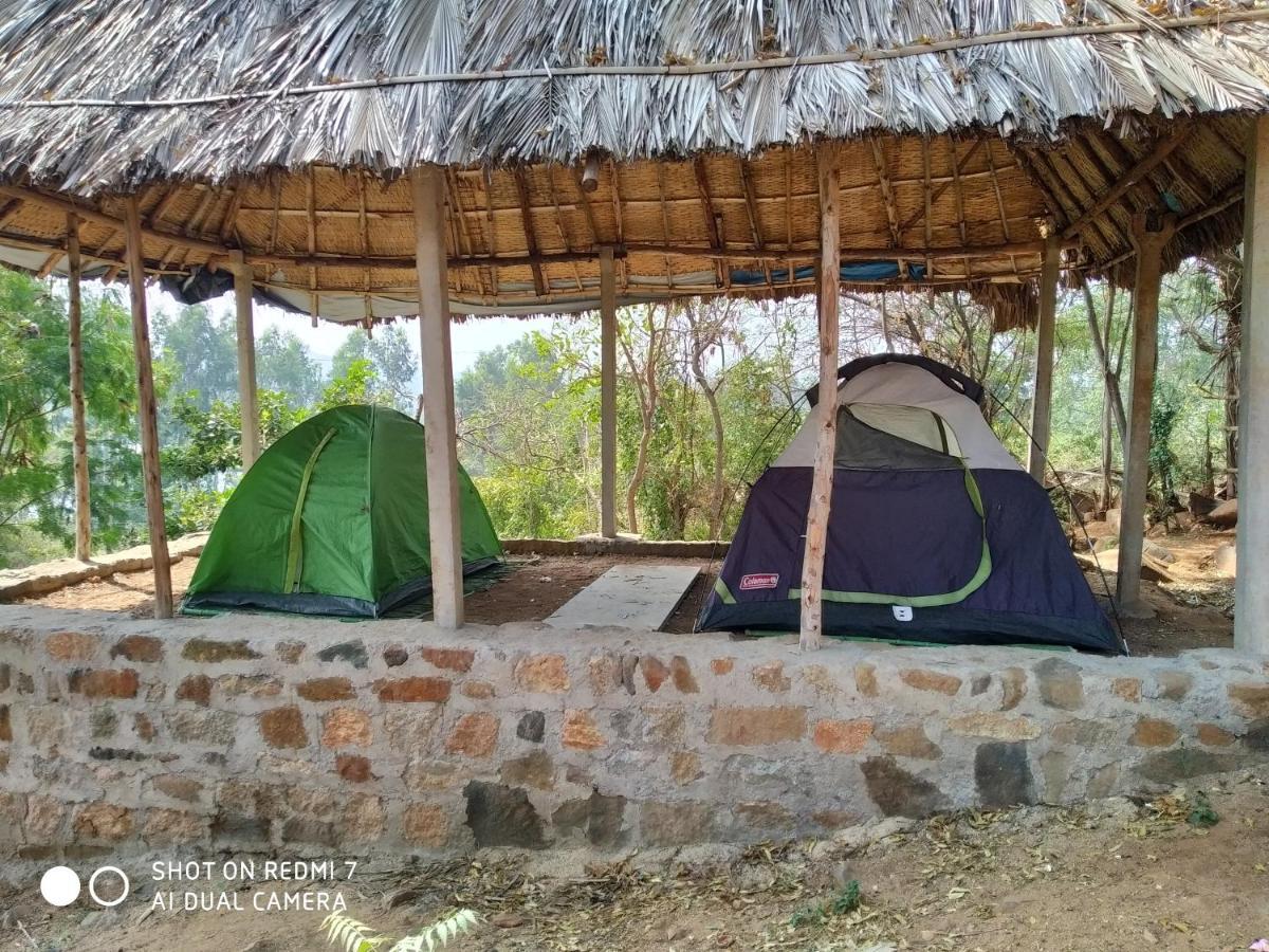 Drunken Monkey Camping Site Hotel Hampi Buitenkant foto