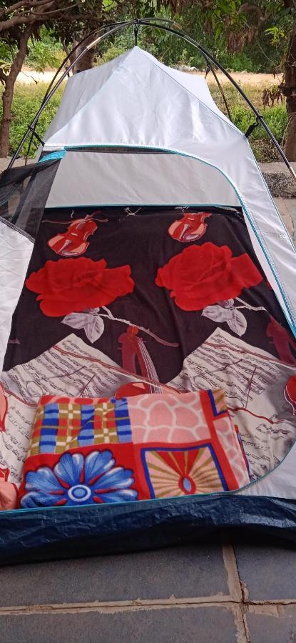 Drunken Monkey Camping Site Hotel Hampi Buitenkant foto