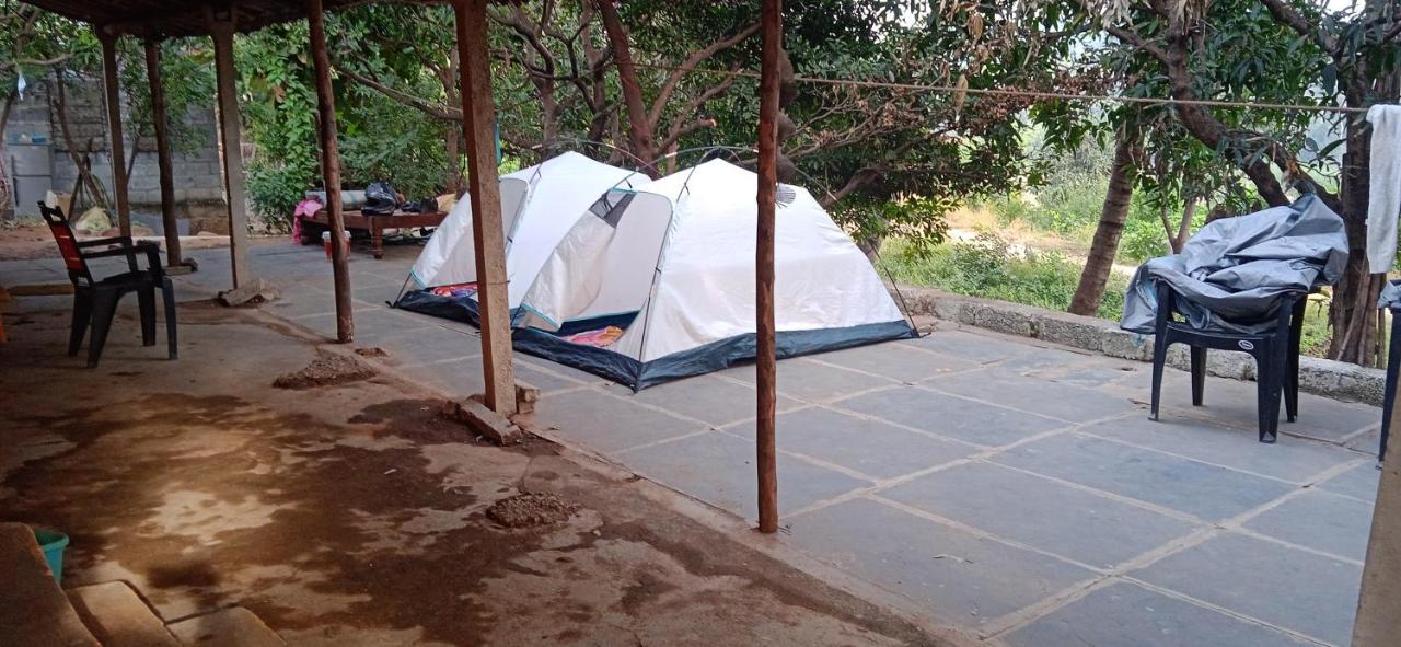 Drunken Monkey Camping Site Hotel Hampi Buitenkant foto